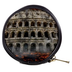 Colosseum Italy Landmark Coliseum Mini Makeup Bags