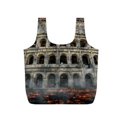 Colosseum Italy Landmark Coliseum Full Print Recycle Bags (S) 