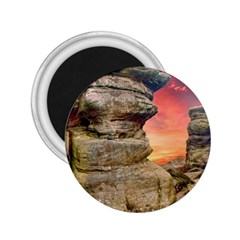 Rocks Landscape Sky Sunset Nature 2 25  Magnets by Celenk