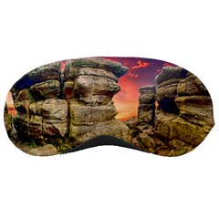 Rocks Landscape Sky Sunset Nature Sleeping Masks