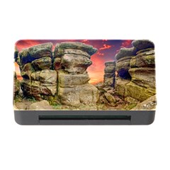 Rocks Landscape Sky Sunset Nature Memory Card Reader With Cf by Celenk