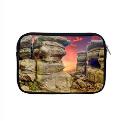 Rocks Landscape Sky Sunset Nature Apple Macbook Pro 15  Zipper Case by Celenk