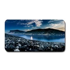 Shore Mountain Water Landscape Medium Bar Mats by Celenk