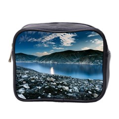 Shore Mountain Water Landscape Mini Toiletries Bag 2-side