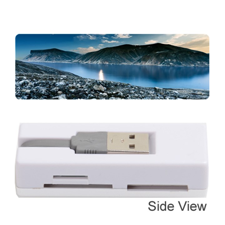 Shore Mountain Water Landscape Memory Card Reader (Stick) 