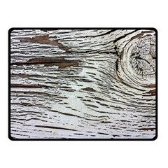 Wood Knot Fabric Texture Pattern Rough Fleece Blanket (small) by Celenk