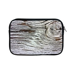 Wood Knot Fabric Texture Pattern Rough Apple Ipad Mini Zipper Cases by Celenk