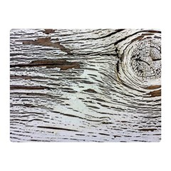 Wood Knot Fabric Texture Pattern Rough Double Sided Flano Blanket (mini)  by Celenk