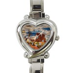 Bryce Canyon Usa Canyon Bryce Heart Italian Charm Watch Front