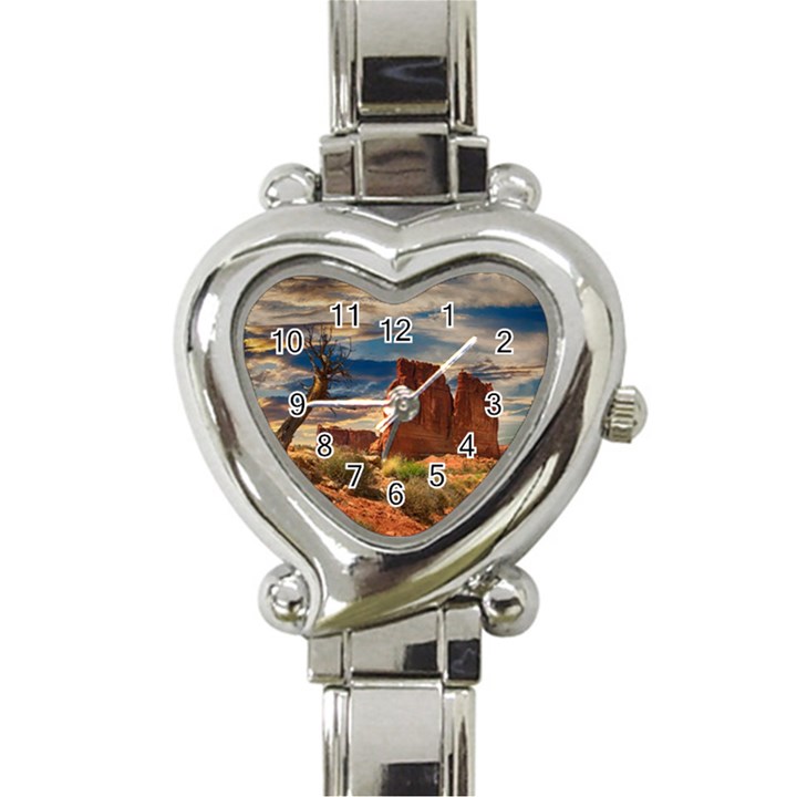 Bryce Canyon Usa Canyon Bryce Heart Italian Charm Watch