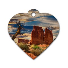 Bryce Canyon Usa Canyon Bryce Dog Tag Heart (one Side) by Celenk