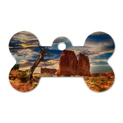 Bryce Canyon Usa Canyon Bryce Dog Tag Bone (one Side) by Celenk