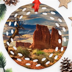 Bryce Canyon Usa Canyon Bryce Ornament (round Filigree) by Celenk