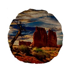 Bryce Canyon Usa Canyon Bryce Standard 15  Premium Flano Round Cushions by Celenk