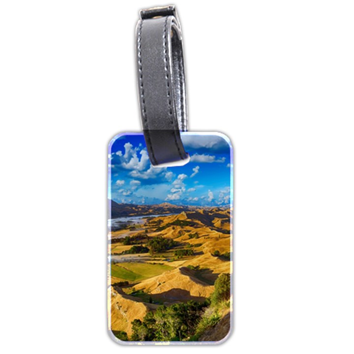 Hills Countryside Landscape Rural Luggage Tags (Two Sides)