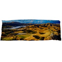 Hills Countryside Landscape Rural Body Pillow Case (dakimakura) by Celenk