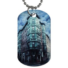 Storm Weather Thunderstorm Nature Dog Tag (two Sides) by Celenk