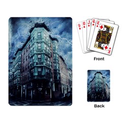 Storm Weather Thunderstorm Nature Playing Card by Celenk