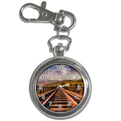 Railway Track Travel Railroad Key Chain Watches by Celenk