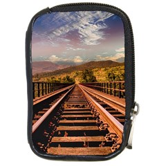 Railway Track Travel Railroad Compact Camera Cases by Celenk