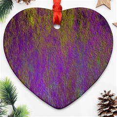 Background Texture Grunge Heart Ornament (two Sides) by Celenk