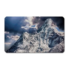 Mountain Snow Winter Landscape Magnet (rectangular)