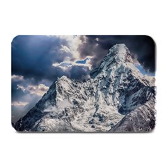 Mountain Snow Winter Landscape Plate Mats by Celenk