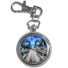 Urban Street Cityscape Modern City Key Chain Watches