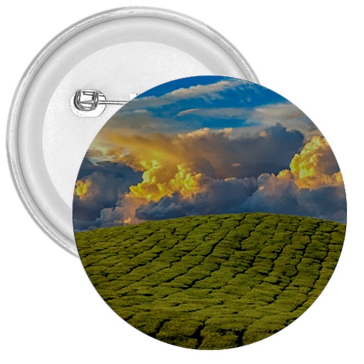 Sunrise Hills Landscape Nature Sky 3  Buttons