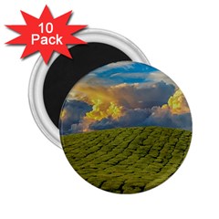 Sunrise Hills Landscape Nature Sky 2 25  Magnets (10 Pack)  by Celenk