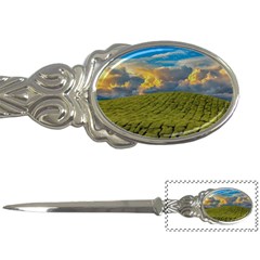 Sunrise Hills Landscape Nature Sky Letter Openers by Celenk