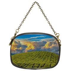 Sunrise Hills Landscape Nature Sky Chain Purses (one Side)  by Celenk