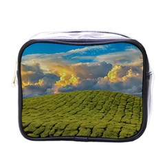 Sunrise Hills Landscape Nature Sky Mini Toiletries Bags by Celenk