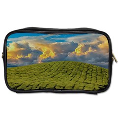 Sunrise Hills Landscape Nature Sky Toiletries Bags 2-side by Celenk