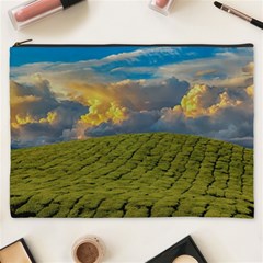 Sunrise Hills Landscape Nature Sky Cosmetic Bag (xxxl)  by Celenk