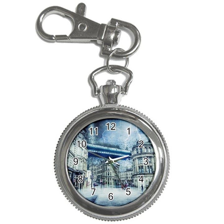 Storm Weather Nature Thunderstorm Key Chain Watches