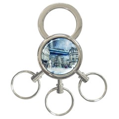 Storm Weather Nature Thunderstorm 3-ring Key Chains