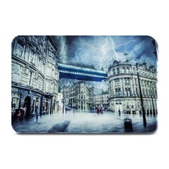 Storm Weather Nature Thunderstorm Plate Mats by Celenk