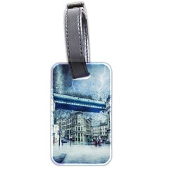 Storm Weather Nature Thunderstorm Luggage Tags (two Sides)