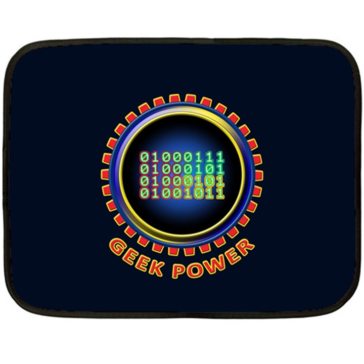 Geek Power Double Sided Fleece Blanket (Mini) 