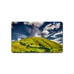 Hill Countryside Landscape Nature Magnet (Name Card) Front