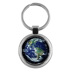 Earth Internet Globalisation Key Chains (round)  by Celenk