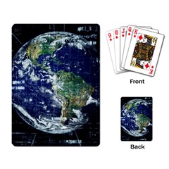 Earth Internet Globalisation Playing Card by Celenk