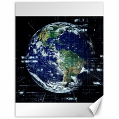 Earth Internet Globalisation Canvas 18  X 24   by Celenk