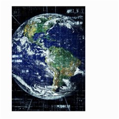 Earth Internet Globalisation Large Garden Flag (two Sides) by Celenk