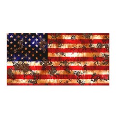 American Flag Usa Symbol National Satin Wrap by Celenk