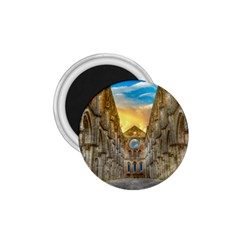 Abbey Ruin Architecture Medieval 1 75  Magnets by Celenk