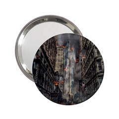 Destruction War Conflict Death 2 25  Handbag Mirrors by Celenk