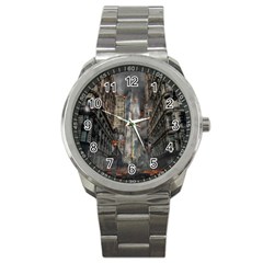 Destruction War Conflict Death Sport Metal Watch by Celenk