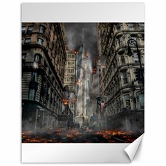 Destruction War Conflict Death Canvas 12  X 16   by Celenk